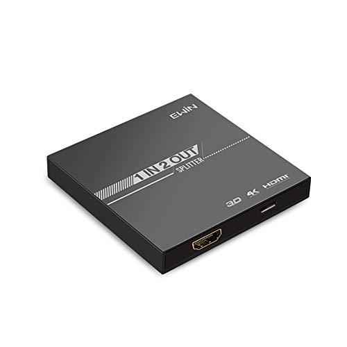 Amazon | Ewin HDMI 分配機 4K 1入力2出力 3D HDMIスプリッター